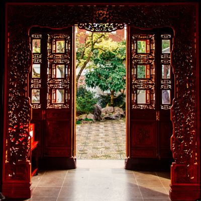 Lan Su Chinese Garden, à Portland aux Etats-Unis